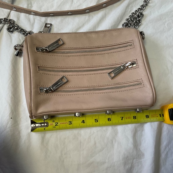 Rebecca Minkoff Blush Crossbody Bag with Silver Accents - Picture 7 of 11